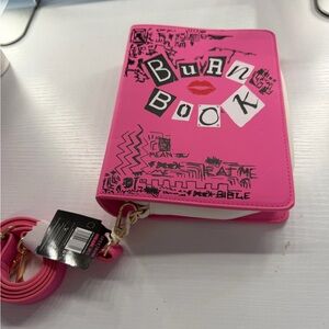 Pink Burn Book Crossbody Bag